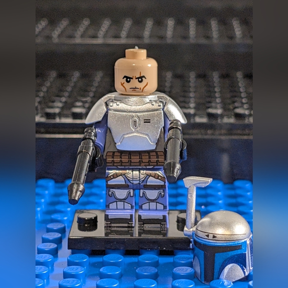 2 Minifigures- Star Wars Jango Fett Building Block Action Figure Clone Wars - Picture 15 of 16